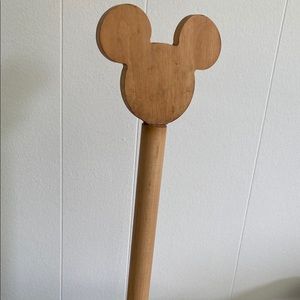 Vintage Wooden Mickey Mouse Paper Towel Holder